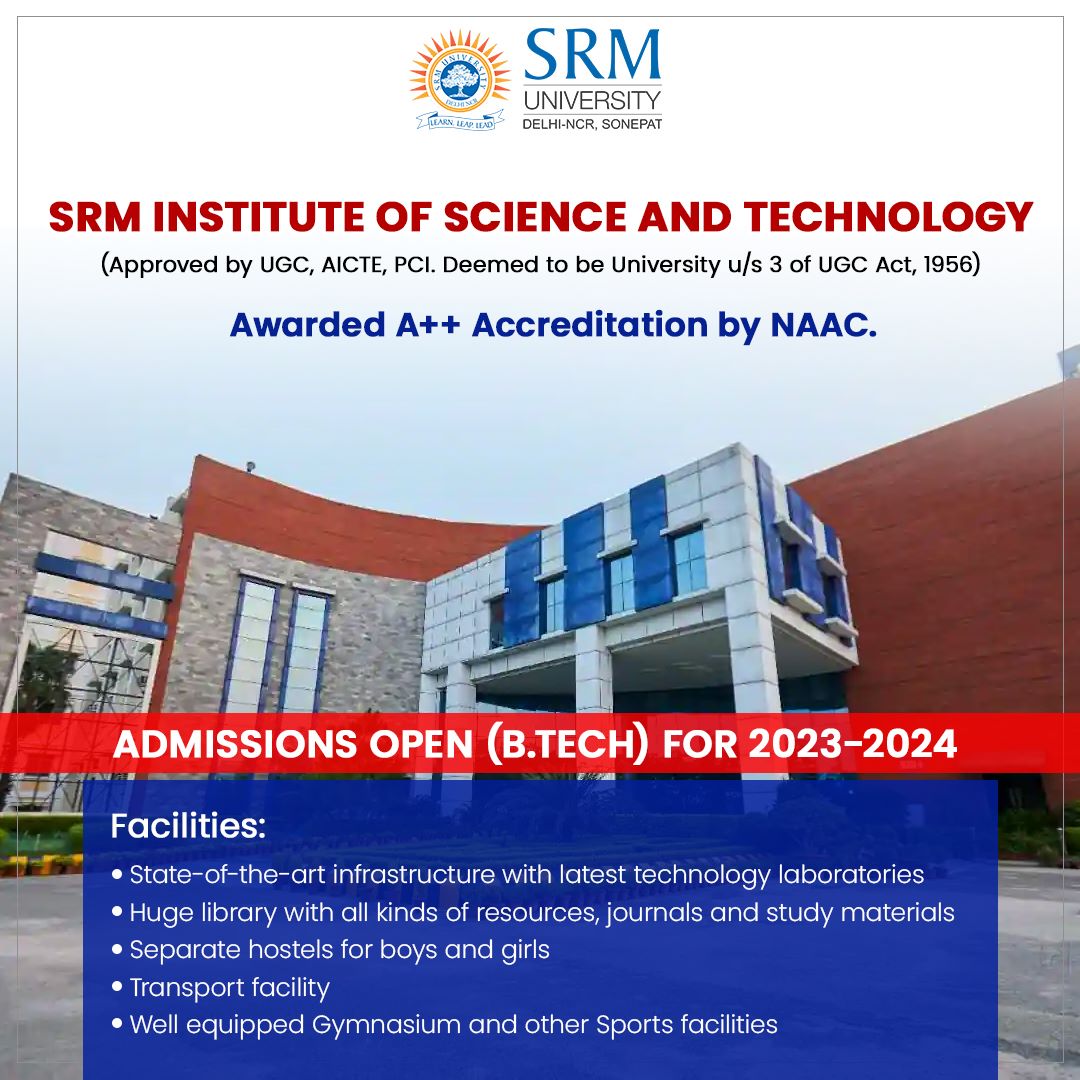 How to get admission in SRM University?