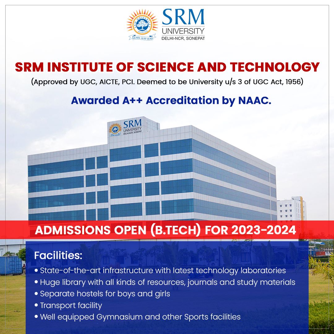 How to get a seat in SRM University?